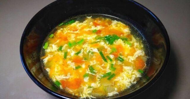 sup telur untuk asam urat