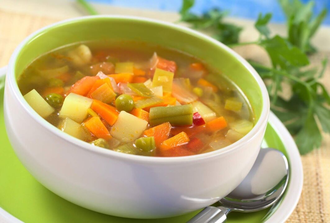 sup sayuran untuk menurunkan berat badan
